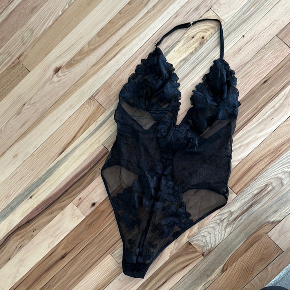 Black Lace Bodysuit